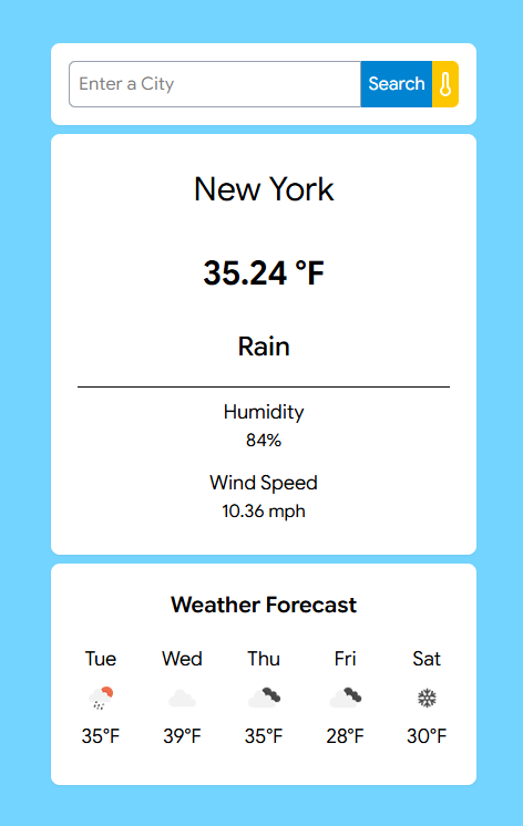 Easy Breezy Weather preview